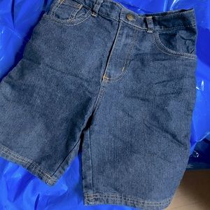 Boys Size 7 Bermuda Style Denim Shorts